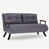 Canapea extensibilă 2 locuri Micic, Diverse culori, 133x50x41 cm - Gri deschis | SKU: 859FTN1274 | Canapea extensibilă 2 locuri Micic, 133x50x41 cm, varianta Gri deschis, produs pentru amenajarea locuinței, disponibil online în România la CasaMob