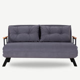 Canapea extensibilă 2 locuri Micic, Diverse culori, 133x50x41 cm - Gri deschis | SKU: 859FTN1274 | Canapea extensibilă 2 locuri Micic, 133x50x41 cm, varianta Gri deschis, produs pentru amenajarea locuinței, disponibil online în România la CasaMob
