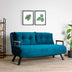 Verde petrol | SKU: 859FTN1276 | Canapea extensibilă 2 locuri Micic, 133x50x41 cm, varianta Verde petrol, produs pentru amenajarea locuinței, disponibil online în România la CasaMob