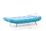 Canapea extensibilă 3 locuri Misa, Diverse culori, 200x105x95 cm - Turcoaz | SKU: 859FTN1307 | Canapea extensibilă 3 locuri Misa, 200x105x95 cm, varianta Turcoaz, produs pentru amenajarea locuinței, disponibil online în România la CasaMob