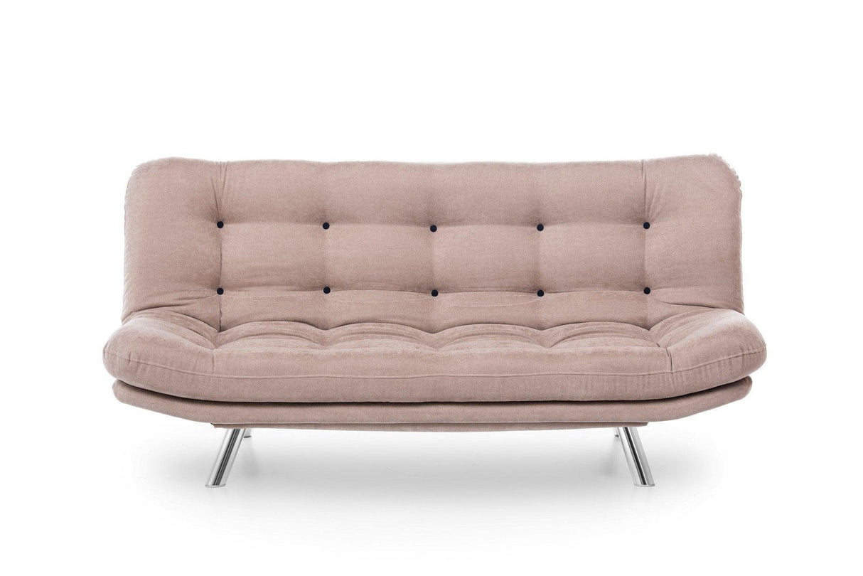 Canapea extensibilă 3 locuri Misa, Diverse culori, 200x105x95 cm - Mink | SKU: 859FTN1310 | Canapea extensibilă 3 locuri Misa, 200x105x95 cm, varianta Mink, produs pentru amenajarea locuinței, disponibil online în România la CasaMob