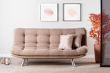 Canapea extensibilă 3 locuri Misa, Diverse culori, 200x105x95 cm - Mink | SKU: 859FTN1310 | Canapea extensibilă 3 locuri Misa, 200x105x95 cm, varianta Mink, produs pentru amenajarea locuinței, disponibil online în România la CasaMob
