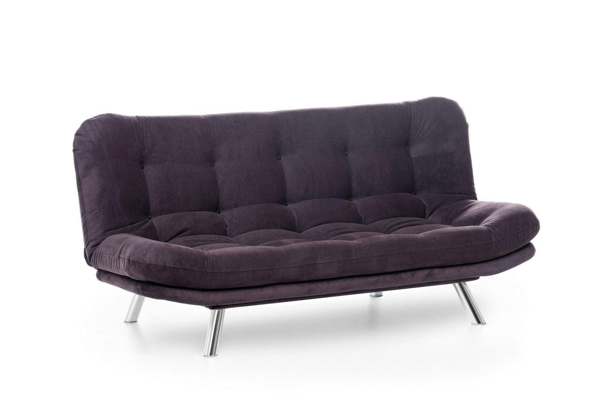 Canapea extensibilă 3 locuri Misa, Diverse culori, 200x105x95 cm - Maro | SKU: 859FTN1311 | Canapea extensibilă 3 locuri Misa, 200x105x95 cm, varianta Maro, produs pentru amenajarea locuinței, disponibil online în România la CasaMob