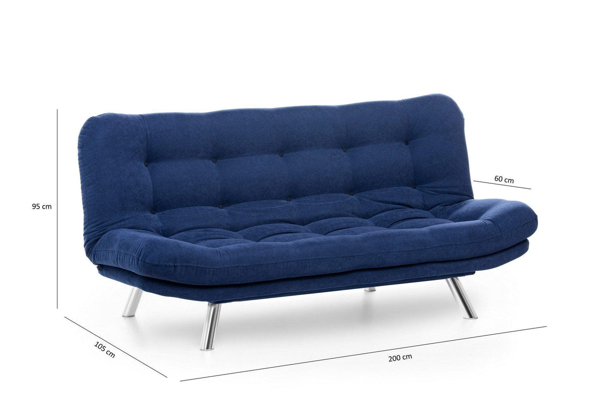 Canapea extensibilă 3 locuri Misa, Diverse culori, 200x105x95 cm - Maro | SKU: 859FTN1311 | Canapea extensibilă 3 locuri Misa, 200x105x95 cm, varianta Maro, produs pentru amenajarea locuinței, disponibil online în România la CasaMob