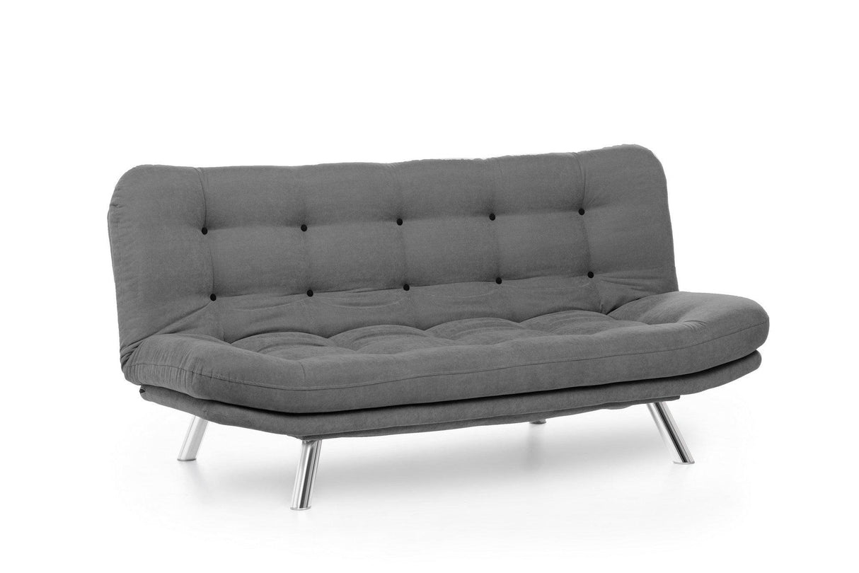 Canapea extensibilă 3 locuri Misa, Diverse culori, 200x105x95 cm - Maro | SKU: 859FTN1311 | Canapea extensibilă 3 locuri Misa, 200x105x95 cm, varianta Maro, produs pentru amenajarea locuinței, disponibil online în România la CasaMob
