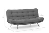 Canapea extensibilă 3 locuri Misa, Diverse culori, 200x105x95 cm - Maro | SKU: 859FTN1311 | Canapea extensibilă 3 locuri Misa, 200x105x95 cm, varianta Maro, produs pentru amenajarea locuinței, disponibil online în România la CasaMob
