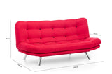 Canapea extensibilă 3 locuri Misa, Diverse culori, 200x105x95 cm - Bleumarin | SKU: 859FTN1323 | Canapea extensibilă 3 locuri Misa, 200x105x95 cm, varianta Bleumarin, produs pentru amenajarea locuinței, disponibil online în România la CasaMob