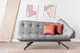 Canapea extensibilă 3 locuri Coxy, Diverse culori, 110x50x43 cm - Gri deschis | SKU: 859FTN1339 | Canapea extensibilă 3 locuri Coxy, 110x50x43 cm, varianta Gri deschis, produs pentru amenajarea locuinței, disponibil online în România la CasaMob