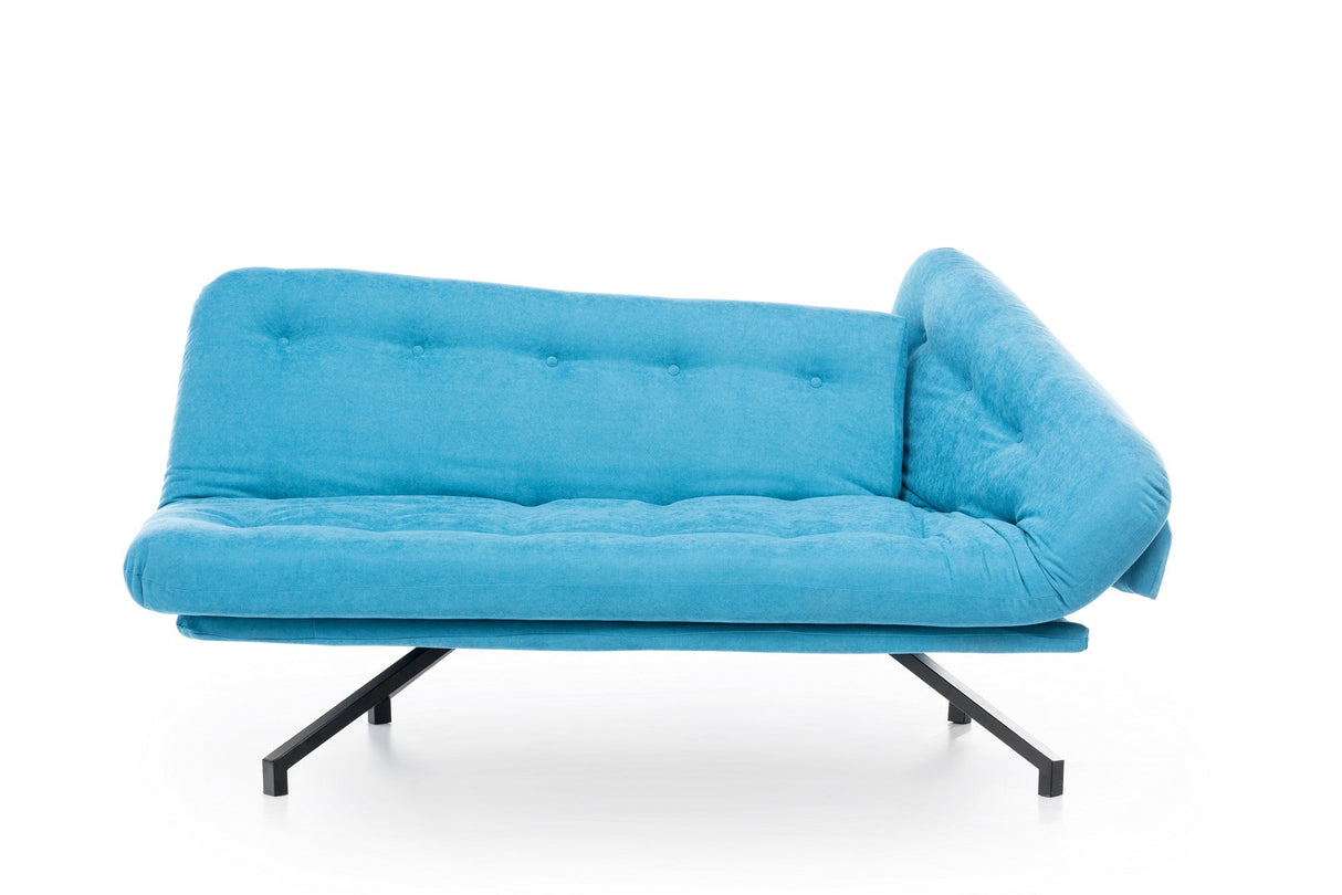 Canapea extensibilă 3 locuri Coxy, Diverse culori, 110x50x43 cm - Turcoaz | SKU: 859FTN1344 | Canapea extensibilă 3 locuri Coxy, 110x50x43 cm, varianta Turcoaz, produs pentru amenajarea locuinței, disponibil online în România la CasaMob