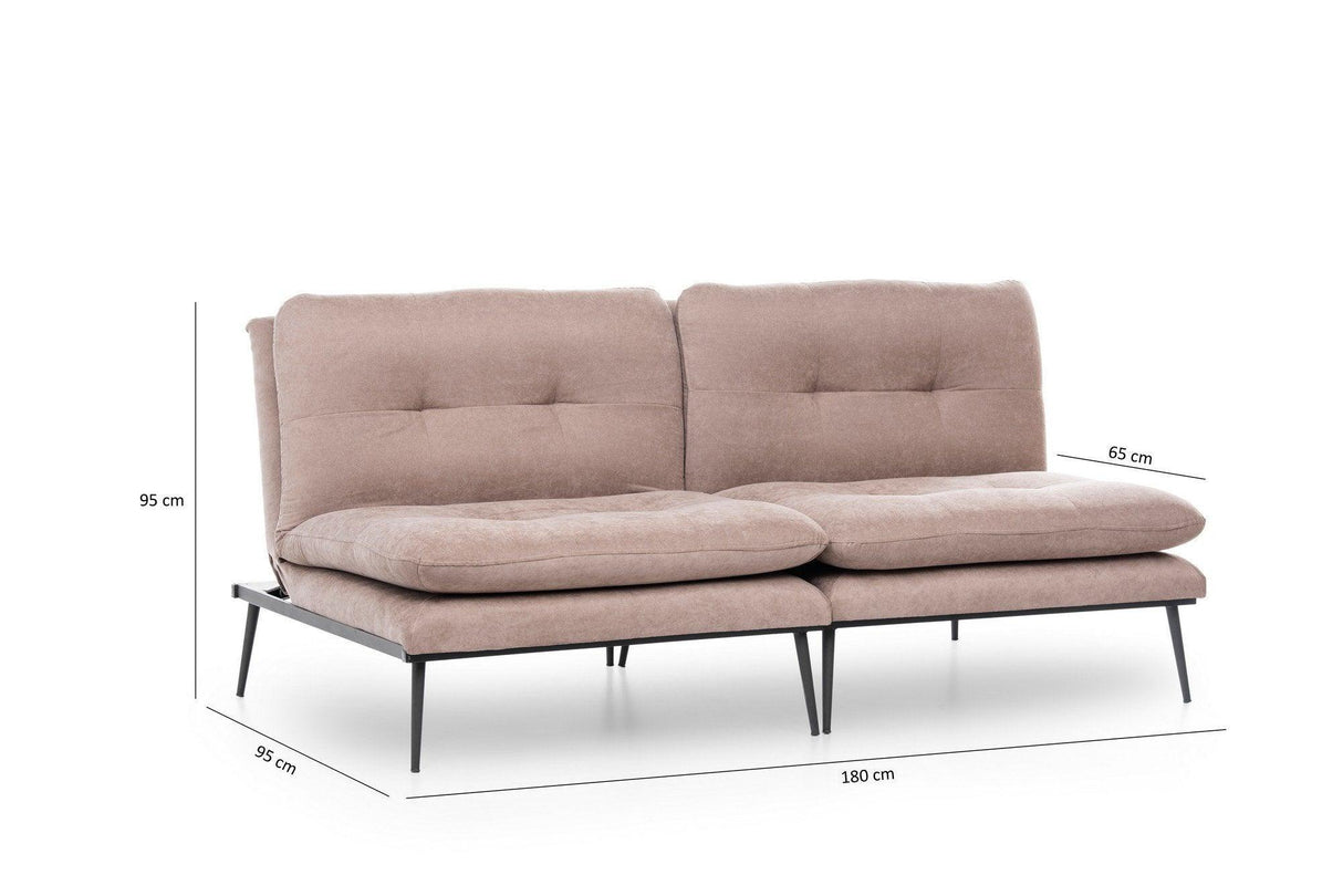 Canapea extensibilă 3 locuri Martin, Diverse culori, diverse dimensiuni - Bej | SKU: 859FTN1348 | Canapea extensibilă 3 locuri Martin, diverse dimensiuni, varianta Bej, produs pentru amenajarea locuinței, disponibil online în România la CasaMob