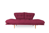 Canapea extensibilă 3 locuri Nina, Diverse culori, 120x60x40 cm - Roșu închis | SKU: 859FTN1350 | Canapea extensibilă 3 locuri Nina, 120x60x40 cm, varianta Roșu închis, produs pentru amenajarea locuinței, disponibil online în România la CasaMob