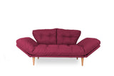 Canapea extensibilă 3 locuri Nina, Diverse culori, 120x60x40 cm - Roșu închis | SKU: 859FTN1350 | Canapea extensibilă 3 locuri Nina, 120x60x40 cm, varianta Roșu închis, produs pentru amenajarea locuinței, disponibil online în România la CasaMob