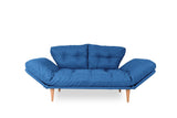Canapea extensibilă 3 locuri Nina, Diverse culori, 120x60x40 cm - Albastru închis | SKU: 859FTN1351 | Canapea extensibilă 3 locuri Nina, 120x60x40 cm, varianta Albastru închis, produs pentru amenajarea locuinței, disponibil online în România la CasaMob
