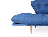 Canapea extensibilă 3 locuri Nina, Diverse culori, 120x60x40 cm - Albastru închis | SKU: 859FTN1351 | Canapea extensibilă 3 locuri Nina, 120x60x40 cm, varianta Albastru închis, produs pentru amenajarea locuinței, disponibil online în România la CasaMob
