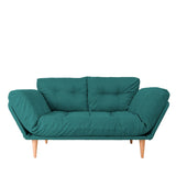 Canapea extensibilă 3 locuri Nina, Diverse culori, 120x60x40 cm - Verde petrol | SKU: 859FTN1353 | Canapea extensibilă 3 locuri Nina, 120x60x40 cm, varianta Verde petrol, produs pentru amenajarea locuinței, disponibil online în România la CasaMob