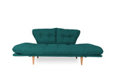 Canapea extensibilă 3 locuri Nina, Diverse culori, 120x60x40 cm - Verde petrol | SKU: 859FTN1353 | Canapea extensibilă 3 locuri Nina, 120x60x40 cm, varianta Verde petrol, produs pentru amenajarea locuinței, disponibil online în România la CasaMob