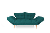 Canapea extensibilă 3 locuri Nina, Diverse culori, 120x60x40 cm - Verde petrol | SKU: 859FTN1353 | Canapea extensibilă 3 locuri Nina, 120x60x40 cm, varianta Verde petrol, produs pentru amenajarea locuinței, disponibil online în România la CasaMob