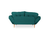 Canapea extensibilă 3 locuri Nina, Diverse culori, 120x60x40 cm - Verde petrol | SKU: 859FTN1353 | Canapea extensibilă 3 locuri Nina, 120x60x40 cm, varianta Verde petrol, produs pentru amenajarea locuinței, disponibil online în România la CasaMob