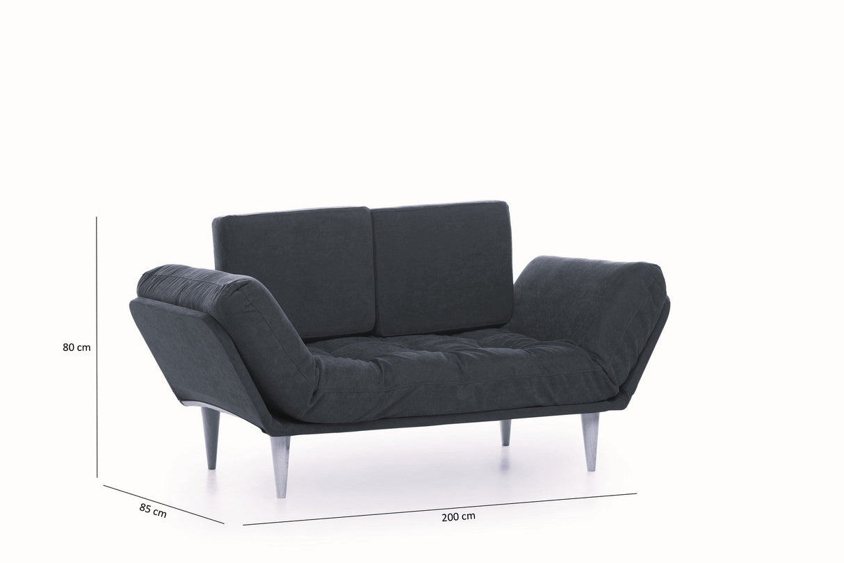 Canapea extensibilă 3 locuri Nina, Diverse culori, 120x60x40 cm - Verde petrol | SKU: 859FTN1353 | Canapea extensibilă 3 locuri Nina, 120x60x40 cm, varianta Verde petrol, produs pentru amenajarea locuinței, disponibil online în România la CasaMob