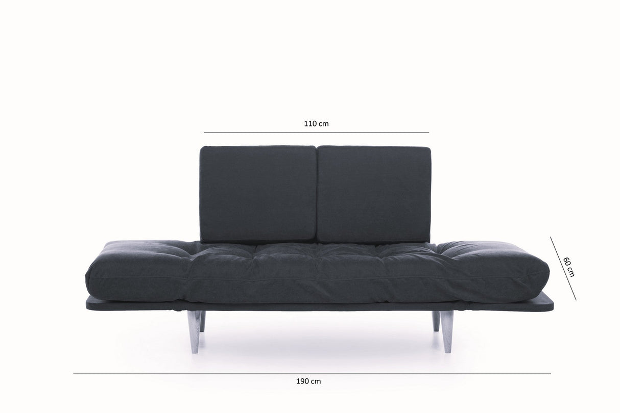 Canapea extensibilă 3 locuri Nina, Diverse culori, 120x60x40 cm - Verde petrol | SKU: 859FTN1353 | Canapea extensibilă 3 locuri Nina, 120x60x40 cm, varianta Verde petrol, produs pentru amenajarea locuinței, disponibil online în România la CasaMob