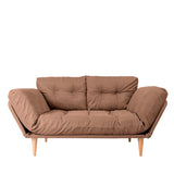 Canapea extensibilă 3 locuri Nina, Diverse culori, 120x60x40 cm - Maro deschis | SKU: 859FTN1354 | Canapea extensibilă 3 locuri Nina, 120x60x40 cm, varianta Maro deschis, produs pentru amenajarea locuinței, disponibil online în România la CasaMob