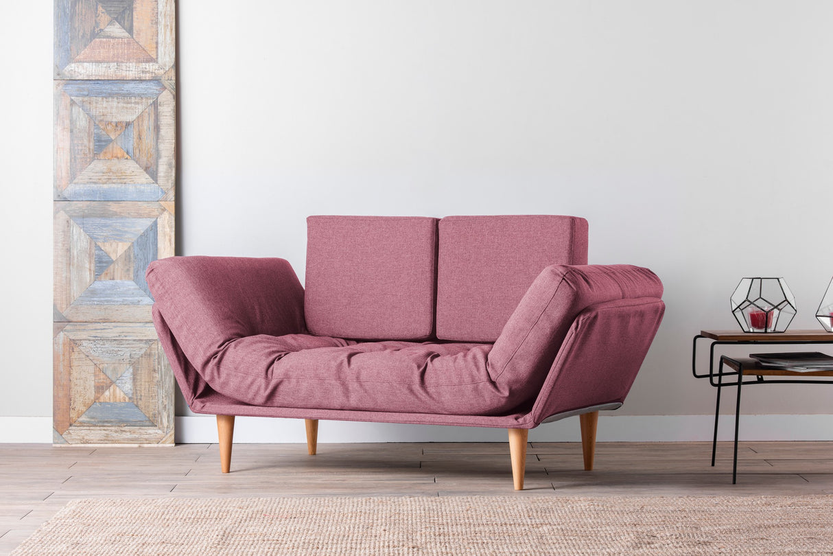 Canapea extensibilă 3 locuri Nina, Diverse culori, 120x60x40 cm - Roșu | SKU: 859FTN1355 | Canapea extensibilă 3 locuri Nina, 120x60x40 cm, varianta Roșu, produs pentru amenajarea locuinței, disponibil online în România la CasaMob