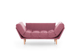 Canapea extensibilă 3 locuri Nina, Diverse culori, 120x60x40 cm - Roșu | SKU: 859FTN1355 | Canapea extensibilă 3 locuri Nina, 120x60x40 cm, varianta Roșu, produs pentru amenajarea locuinței, disponibil online în România la CasaMob