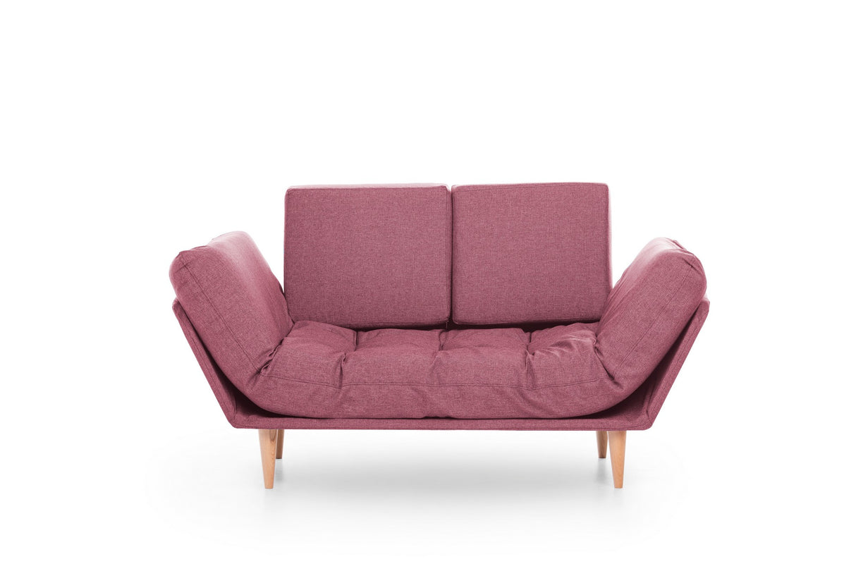 Canapea extensibilă 3 locuri Nina, Diverse culori, 120x60x40 cm - Roșu | SKU: 859FTN1355 | Canapea extensibilă 3 locuri Nina, 120x60x40 cm, varianta Roșu, produs pentru amenajarea locuinței, disponibil online în România la CasaMob