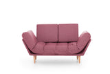 Canapea extensibilă 3 locuri Nina, Diverse culori, 120x60x40 cm - Roșu | SKU: 859FTN1355 | Canapea extensibilă 3 locuri Nina, 120x60x40 cm, varianta Roșu, produs pentru amenajarea locuinței, disponibil online în România la CasaMob
