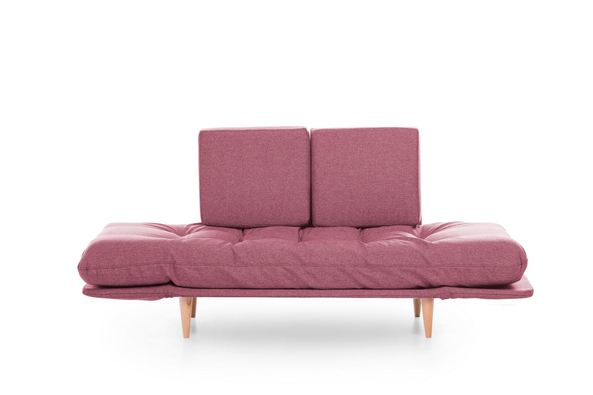 Canapea extensibilă 3 locuri Nina, Diverse culori, 120x60x40 cm - Roșu | SKU: 859FTN1355 | Canapea extensibilă 3 locuri Nina, 120x60x40 cm, varianta Roșu, produs pentru amenajarea locuinței, disponibil online în România la CasaMob