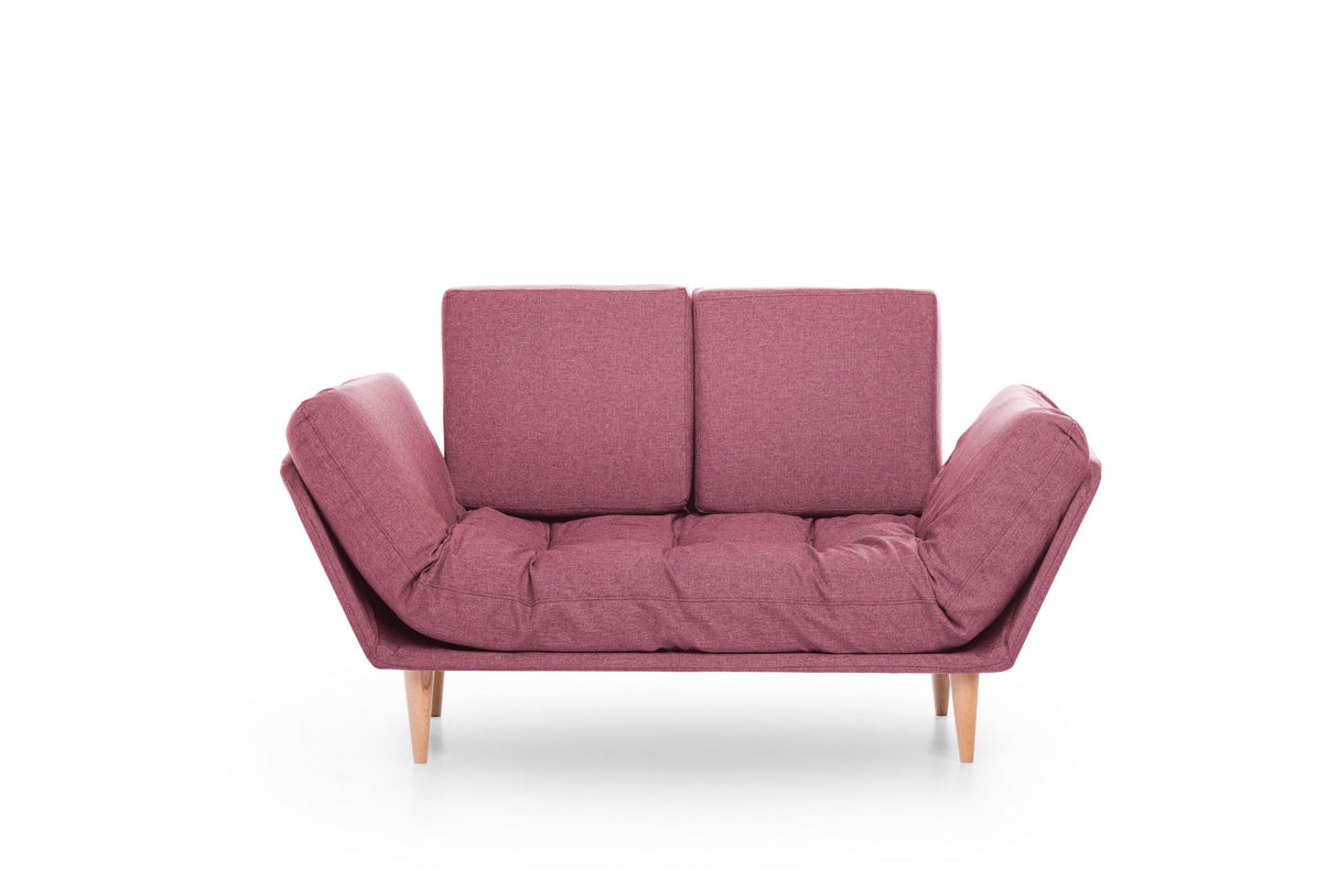 Canapea extensibilă 3 locuri Nina, Diverse culori, 120x60x40 cm - Roșu | SKU: 859FTN1355 | Canapea extensibilă 3 locuri Nina, 120x60x40 cm, varianta Roșu, produs pentru amenajarea locuinței, disponibil online în România la CasaMob