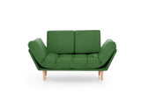 Canapea extensibilă 3 locuri Nina, Diverse culori, 120x60x40 cm - Verde | SKU: 859FTN1356 | Canapea extensibilă 3 locuri Nina, 120x60x40 cm, varianta Verde, produs pentru amenajarea locuinței, disponibil online în România la CasaMob