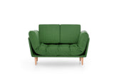 Canapea extensibilă 3 locuri Nina, Diverse culori, 120x60x40 cm - Verde | SKU: 859FTN1356 | Canapea extensibilă 3 locuri Nina, 120x60x40 cm, varianta Verde, produs pentru amenajarea locuinței, disponibil online în România la CasaMob