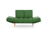 Canapea extensibilă 3 locuri Nina, Diverse culori, 120x60x40 cm - Verde | SKU: 859FTN1356 | Canapea extensibilă 3 locuri Nina, 120x60x40 cm, varianta Verde, produs pentru amenajarea locuinței, disponibil online în România la CasaMob