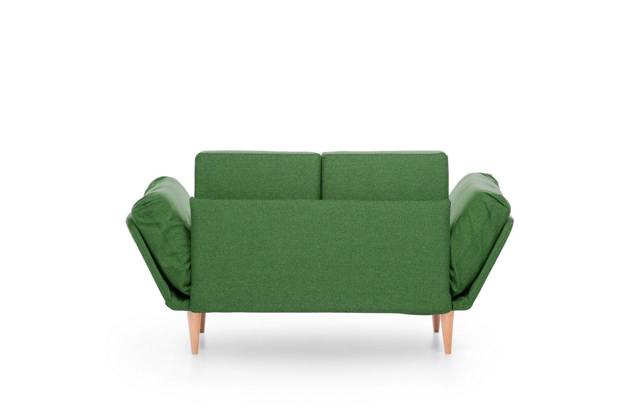 Canapea extensibilă 3 locuri Nina, Diverse culori, 120x60x40 cm - Verde | SKU: 859FTN1356 | Canapea extensibilă 3 locuri Nina, 120x60x40 cm, varianta Verde, produs pentru amenajarea locuinței, disponibil online în România la CasaMob