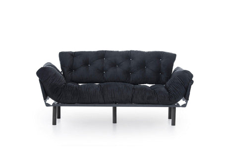 Canapea extensibilă 3 locuri Nitta Triple, Diverse culori, 185x70x85 cm
