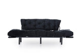 Canapea extensibilă 3 locuri Nitta Triple, Diverse culori, 185x70x85 cm - Negru | SKU: 859FTN1357 | Canapea extensibilă 3 locuri Nitta Triple, 185x70x85 cm, varianta Negru, produs pentru amenajarea locuinței, disponibil online în România la CasaMob
