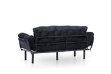 Canapea extensibilă 3 locuri Nitta Triple, Diverse culori, 185x70x85 cm - Negru | SKU: 859FTN1357 | Canapea extensibilă 3 locuri Nitta Triple, 185x70x85 cm, varianta Negru, produs pentru amenajarea locuinței, disponibil online în România la CasaMob