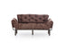 Maro | SKU: 859FTN1359 | Canapea extensibilă 3 locuri Nitta Triple, 185x70x85 cm, varianta Maro, produs pentru amenajarea locuinței, disponibil online în România la CasaMob
