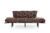 Canapea extensibilă 3 locuri Nitta Triple, Diverse culori, 185x70x85 cm - Maro | SKU: 859FTN1359 | Canapea extensibilă 3 locuri Nitta Triple, 185x70x85 cm, varianta Maro, produs pentru amenajarea locuinței, disponibil online în România la CasaMob
