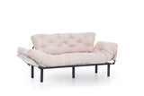 Canapea extensibilă 3 locuri Nitta Triple, Diverse culori, 185x70x85 cm - Crem | SKU: 859FTN1360 | Canapea extensibilă 3 locuri Nitta Triple, 185x70x85 cm, varianta Crem, produs pentru amenajarea locuinței, disponibil online în România la CasaMob