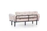 Canapea extensibilă 3 locuri Nitta Triple, Diverse culori, 185x70x85 cm - Crem | SKU: 859FTN1360 | Canapea extensibilă 3 locuri Nitta Triple, 185x70x85 cm, varianta Crem, produs pentru amenajarea locuinței, disponibil online în România la CasaMob