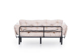 Canapea extensibilă 3 locuri Nitta Triple, Diverse culori, 185x70x85 cm - Crem | SKU: 859FTN1360 | Canapea extensibilă 3 locuri Nitta Triple, 185x70x85 cm, varianta Crem, produs pentru amenajarea locuinței, disponibil online în România la CasaMob