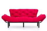 Canapea extensibilă 3 locuri Nitta Triple, Diverse culori, 185x70x85 cm - Fucsia | SKU: 859FTN1361 | Canapea extensibilă 3 locuri Nitta Triple, 185x70x85 cm, varianta Fucsia, produs pentru amenajarea locuinței, disponibil online în România la CasaMob
