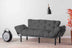 Gri închis | SKU: 859FTN1362 | Canapea extensibilă 3 locuri Nitta Triple, 185x70x85 cm, varianta Gri închis, produs pentru amenajarea locuinței, disponibil online în România la CasaMob