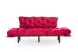 Canapea extensibilă 3 locuri Nitta Triple, Diverse culori, 185x70x85 cm - Bordo | SKU: 859FTN1363 | Canapea extensibilă 3 locuri Nitta Triple, 185x70x85 cm, varianta Bordo, produs pentru amenajarea locuinței, disponibil online în România la CasaMob