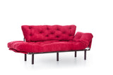Canapea extensibilă 3 locuri Nitta Triple, Diverse culori, 185x70x85 cm - Bordo | SKU: 859FTN1363 | Canapea extensibilă 3 locuri Nitta Triple, 185x70x85 cm, varianta Bordo, produs pentru amenajarea locuinței, disponibil online în România la CasaMob