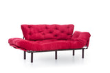 Canapea extensibilă 3 locuri Nitta Triple, Diverse culori, 185x70x85 cm - Bordo | SKU: 859FTN1363 | Canapea extensibilă 3 locuri Nitta Triple, 185x70x85 cm, varianta Bordo, produs pentru amenajarea locuinței, disponibil online în România la CasaMob