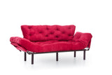 Canapea extensibilă 3 locuri Nitta Triple, Diverse culori, 185x70x85 cm - Bordo | SKU: 859FTN1363 | Canapea extensibilă 3 locuri Nitta Triple, 185x70x85 cm, varianta Bordo, produs pentru amenajarea locuinței, disponibil online în România la CasaMob