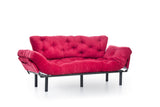 Canapea extensibilă 3 locuri Nitta Triple, Diverse culori, 185x70x85 cm - Bordo | SKU: 859FTN1363 | Canapea extensibilă 3 locuri Nitta Triple, 185x70x85 cm, varianta Bordo, produs pentru amenajarea locuinței, disponibil online în România la CasaMob